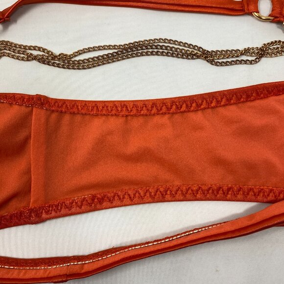 Agent Provocateur Tonya Orange Bikini Set AP4 Large - Picture 14 of 15